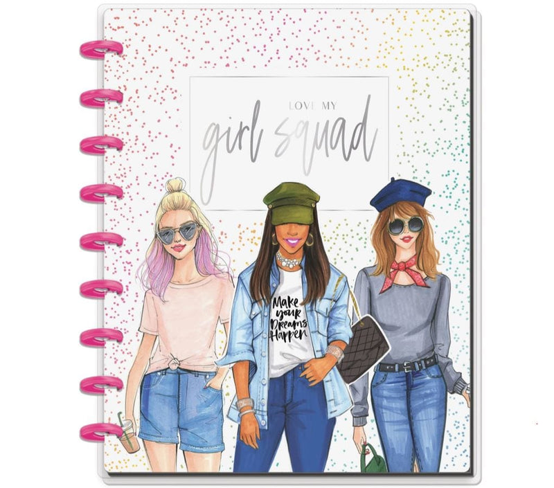 Me and My Big Ideas Girl Squad Notebook Classic Happy Notes x Rongrong