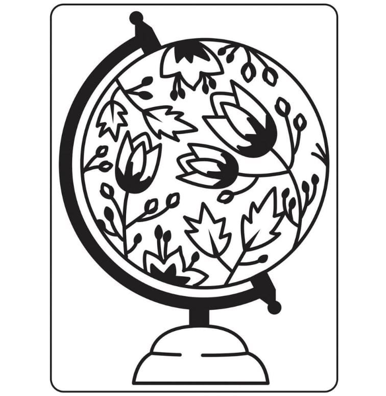 Darice Globe Embossing Folder