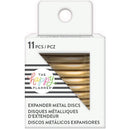 Me and My Big Ideas Gold Happy Planner Big Metal Expander Discs 11/Pkg
