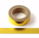 Solid Color Foil Washi Tape 15mm x 10m