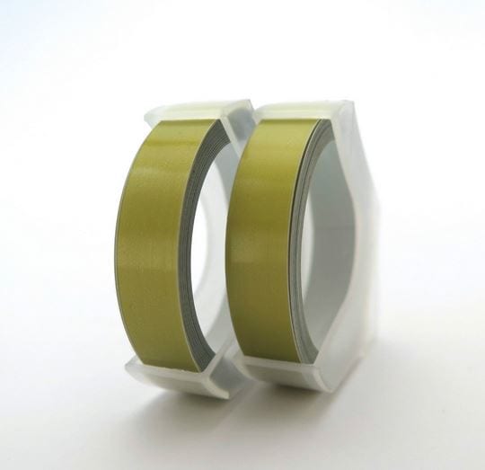 Motex Metallic Colors Refill Tape for Motex Label Maker / Tape Writer 9mm