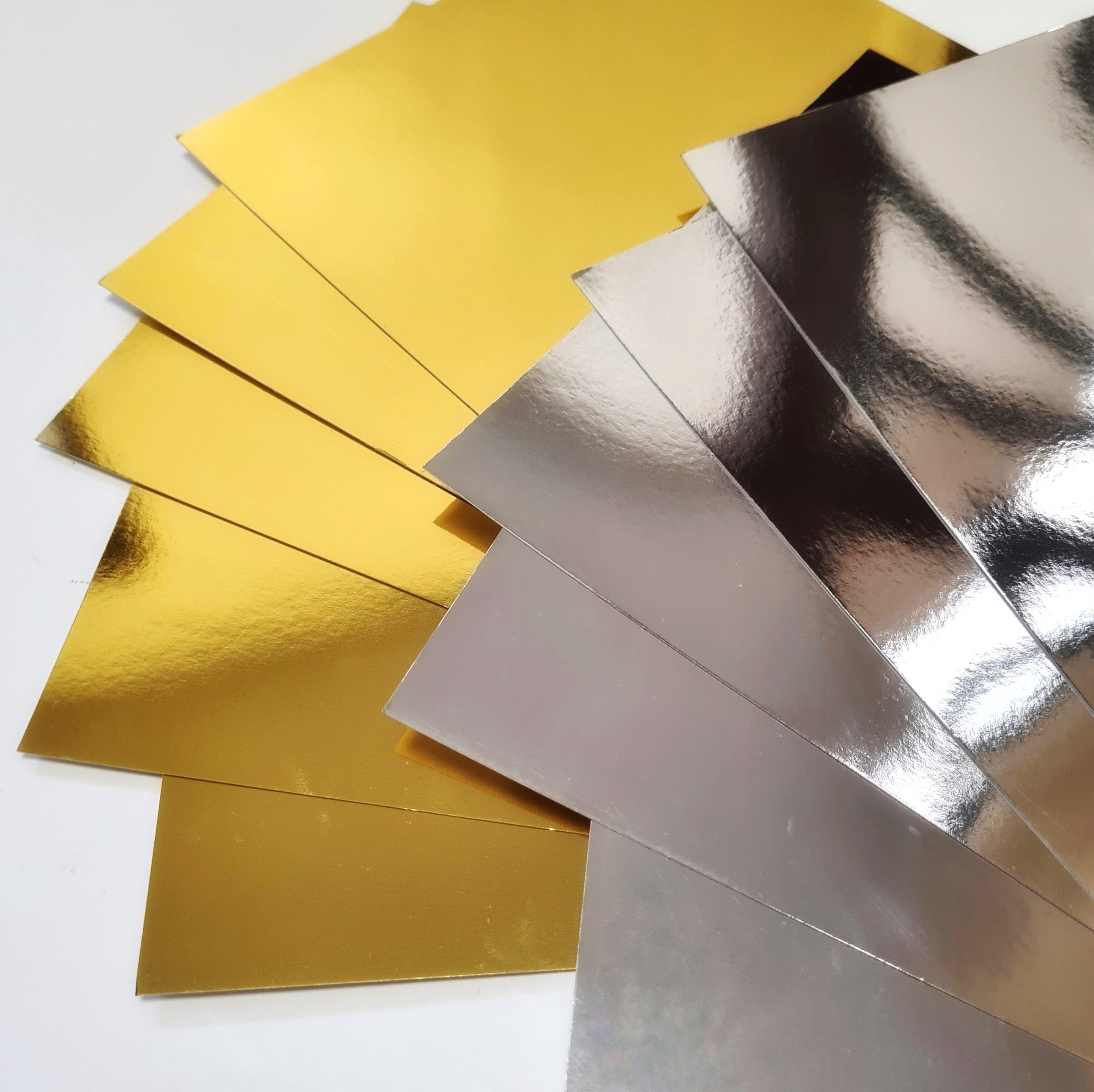 250gsm Foil Cardstocks / Mirror Cardstock A4 Size, 10 Sheets