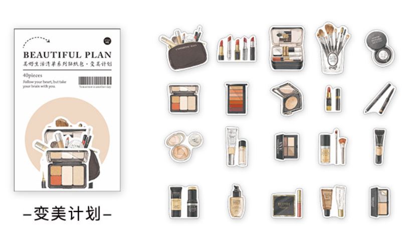 Infeel Me Good Life PET Deco Stickers Pack