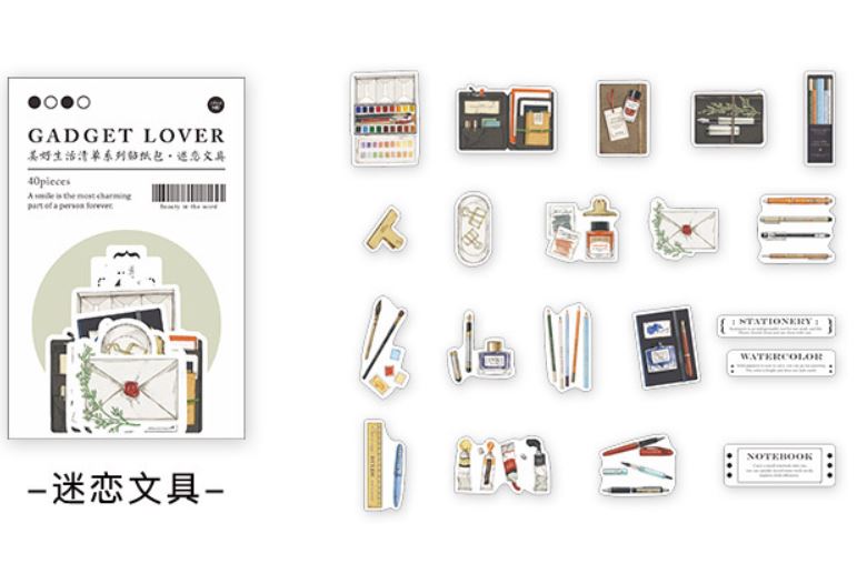 Infeel Me Good Life PET Deco Stickers Pack