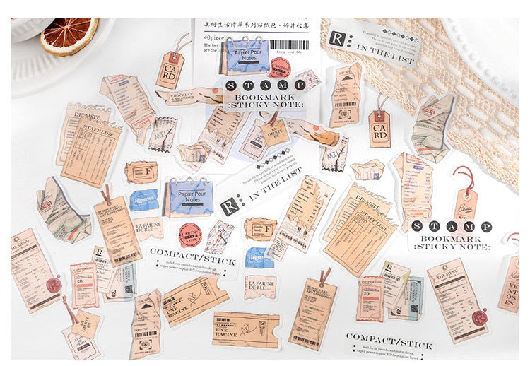 Infeel Me Good Life PET Deco Stickers Pack