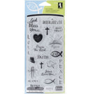 Inkadinkado Good News Clear Stamps