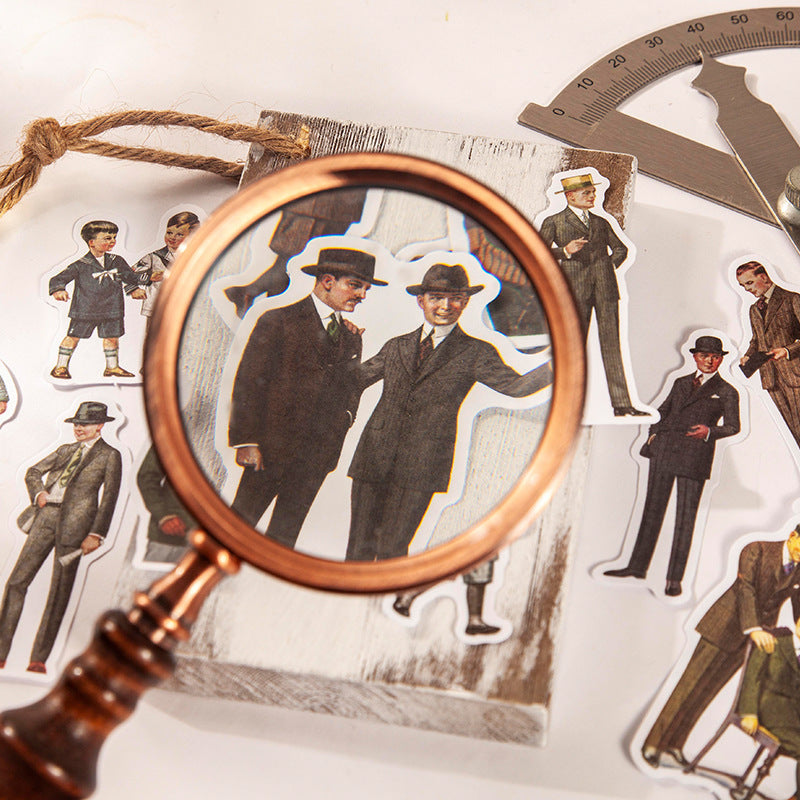 Vintage Fashion Week Series Stickers 40pcs
