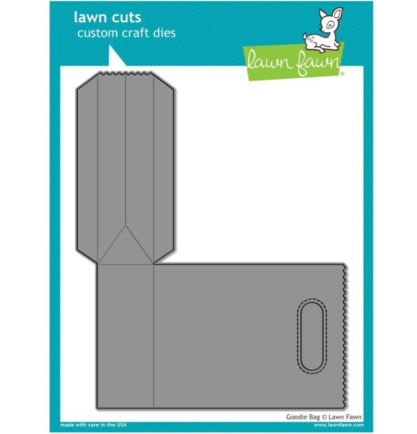 Goodie Bag Lawn Cuts Custom Craft Die