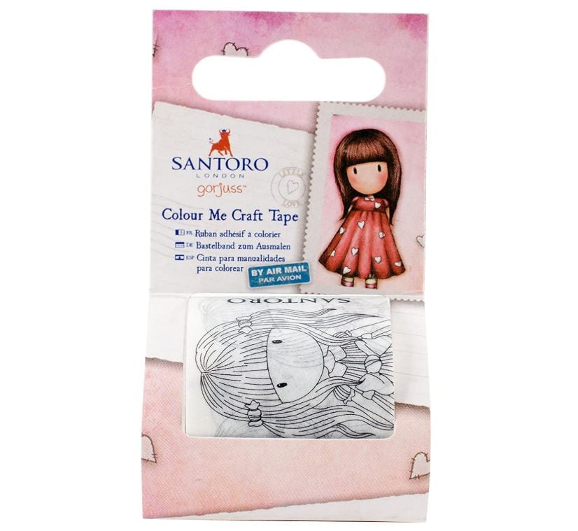 Gorjuss Santoro Colour Me Washi Tape 5m
