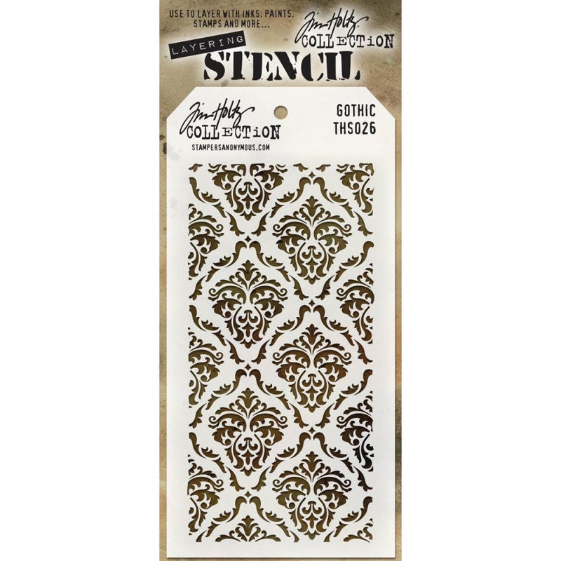 Tim Holtz Gothic Layered Stencil 4.125"X8.5"