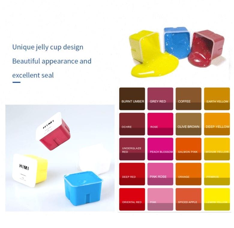 MIYA HIMI Gouache Jelly Cup Refill 30ml (Option 1)