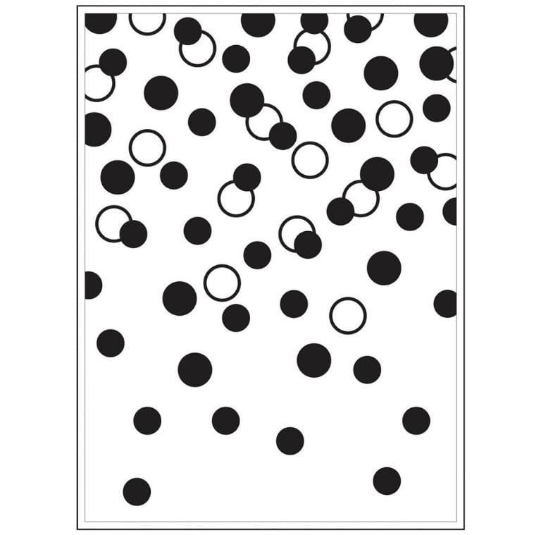 Darice Gradiating Dots Embossing Folder