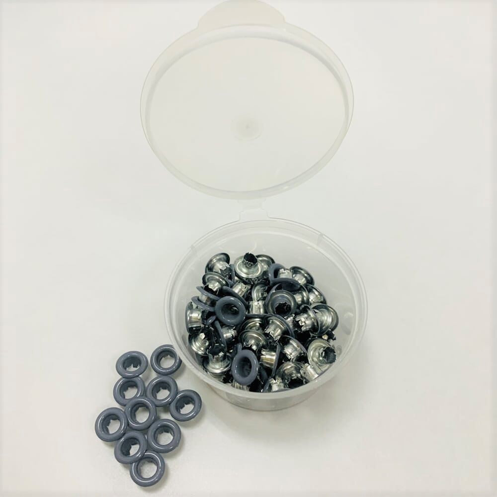 4.5mm Colored Eyelets 80pcs Fits Crop-a-dile and 5mm Eyelet Setter