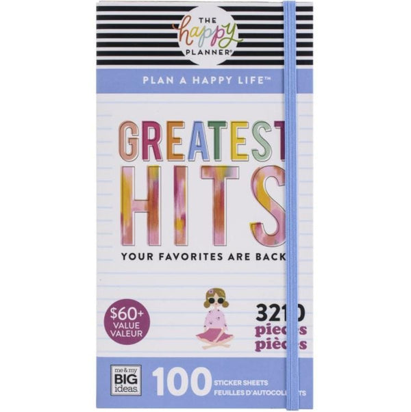 Me and My Big Ideas Greatest Hits 100 Sheets Happy Planner Mega Value Pack 3280 Stickers