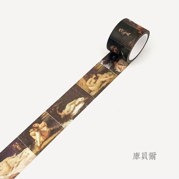 Twilight Gustave Courbet Famous Paintings Masking Tape 30mm x 8m
