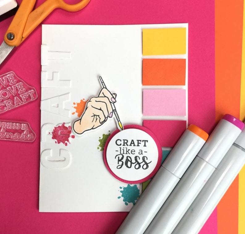 Hero Arts Handmade Happiness Stamp Set CM366