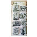 Stampers Anonymous Tim Holtz Happy Everything Blueprints Cling Stamps