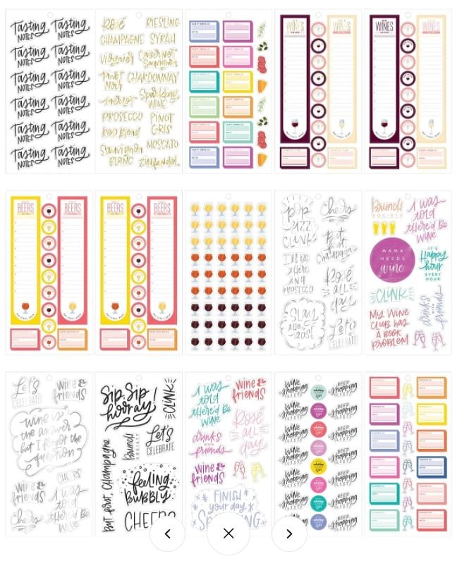 Me and My Big Ideas Happy Hour Value Pack Stickers Create 365 Happy Planner Stickers 713 Stickers