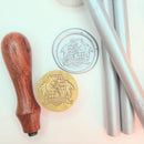 Wax Seals Harry Potter (1 Design Copper Head and Wooden Handle)