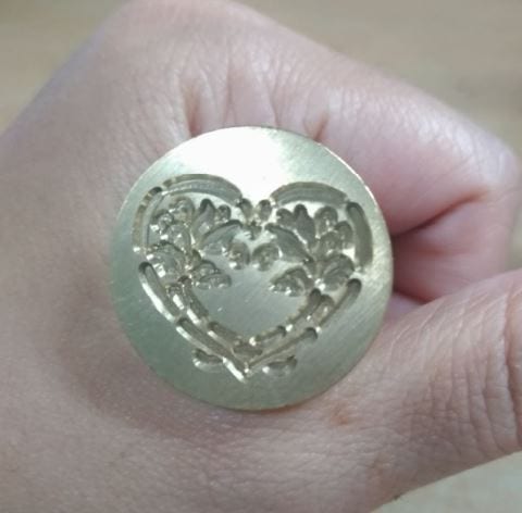 Wax Seals Hearts, Rings, Love