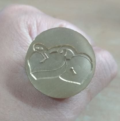 Wax Seals Hearts, Rings, Love