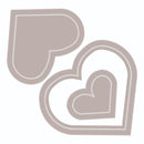 Sizzix Heart Frames Framelits Die Set 6PK by Olivia Rose