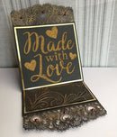 Crafter's Companion Heartfelt Wishes - Gemini Lace Edge'ables Metal Dies