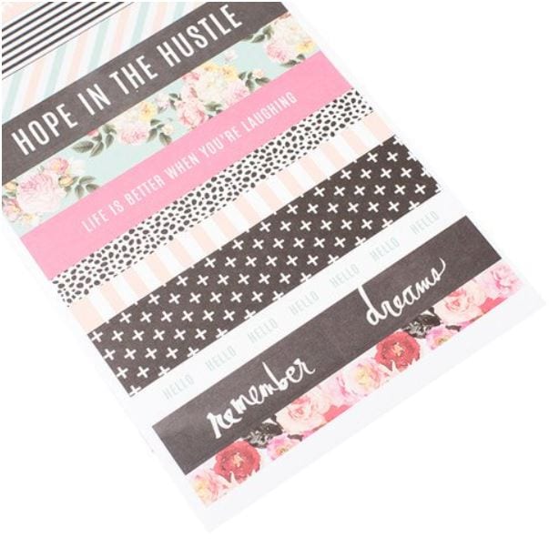 Heidi Swapp Designer Sticker Book w/ Gold Foil 30 Pages