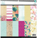 Heidi Swapp Wanderlust Paper Pad 12" x 12" - 48 Sheets