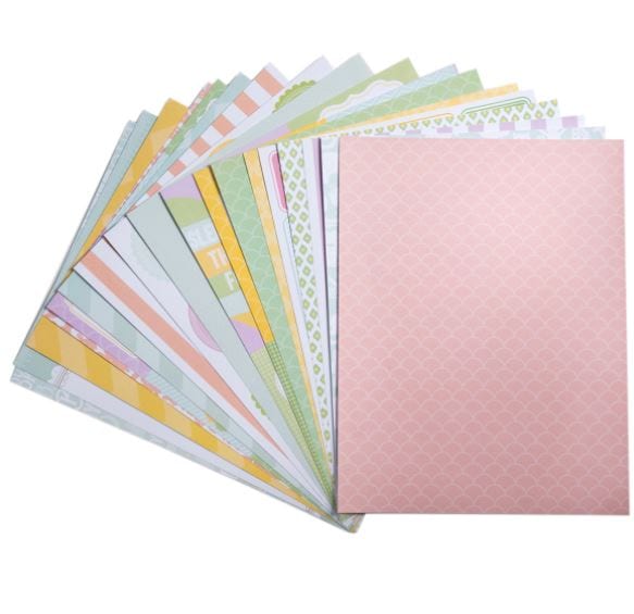 DCWV Hello Baby Printed Paper 8.5