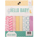 DCWV Hello Baby Printed Paper 8.5" x 11" (60 sheets and 180 sheets available)