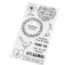 American Crafts Hey, Hello Jen Hadfield Pebbles Acrylic Clear Stamps