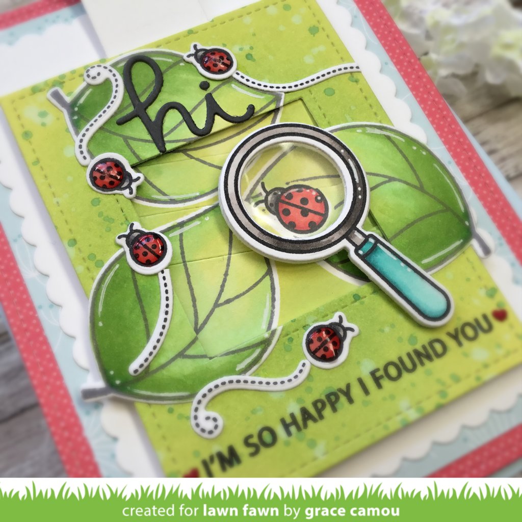 Lawn Fawn Hey Lady Clear Stamps 3
