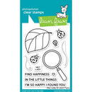 Lawn Fawn Hey Lady Clear Stamps 3" x 4"