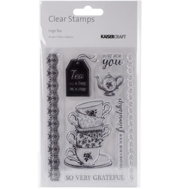 Kaisercraft High Tea Clear Stamps 6