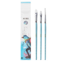 MIYA HIMI Paint Brushes (Set of 3 #4, #6, #8)
