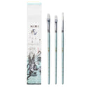 MIYA HIMI Paint Brushes (Set of 3 #4, #6, #8)