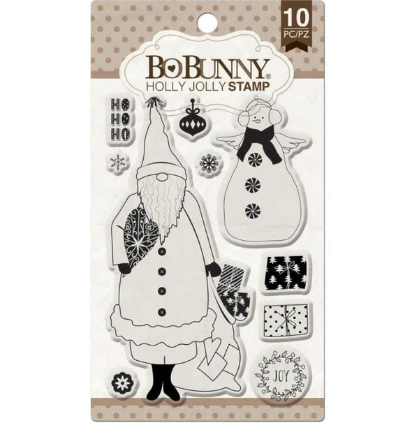 BoBunny Holly Jolly Stamps