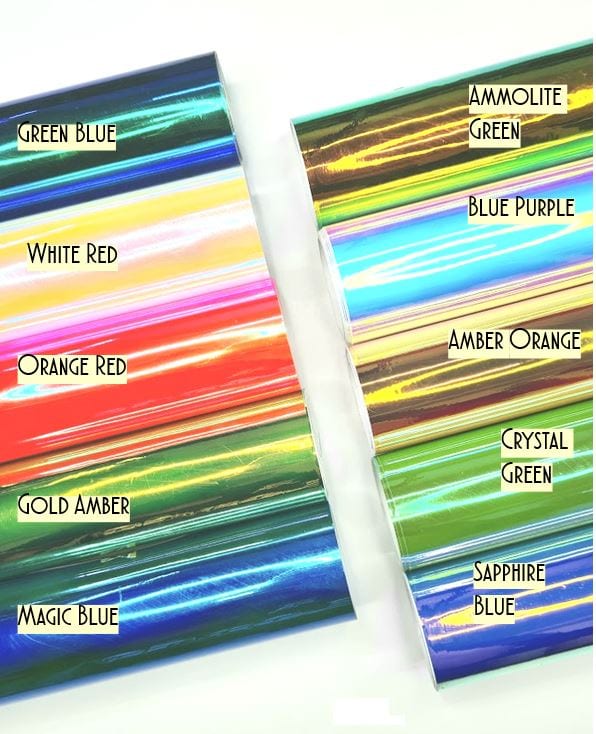 Premium Holographic Vinyl/Laser Rainbow Vinyl 12