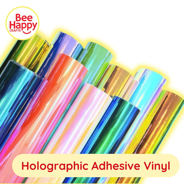 Premium Holographic Vinyl/Laser Rainbow Vinyl 12" x 1' or 3'