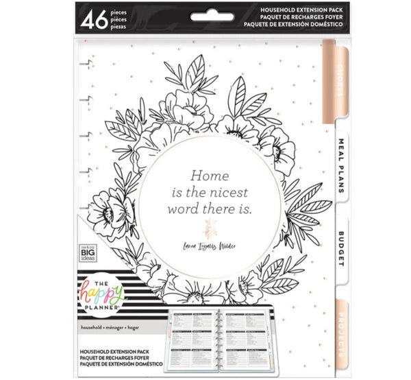 Me and My Big Ideas Home Classic Extension Pack Happy Planner