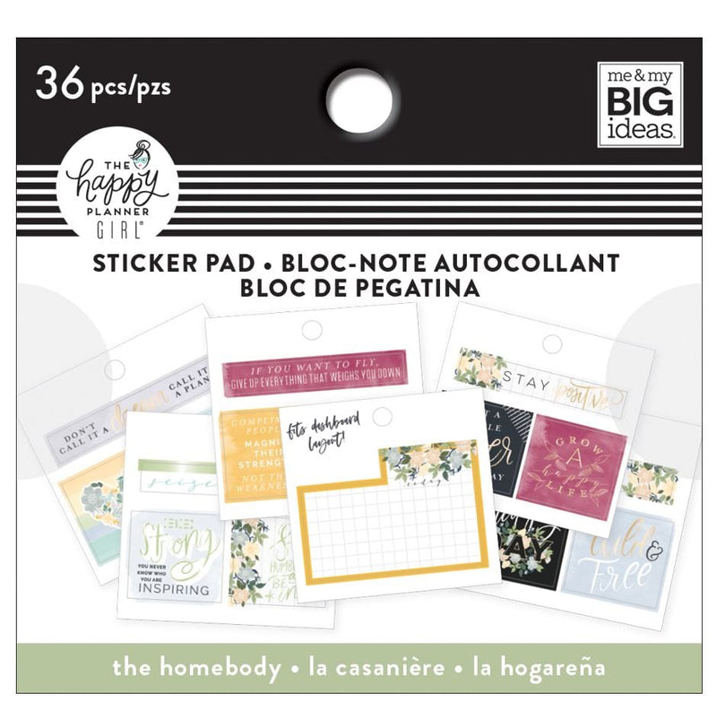 Me and My Big Ideas Homebody Tiny Stickers Pad - Happy Planner
