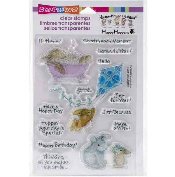 Stampendous Hoppy Moments Perfectly Clear Stamps
