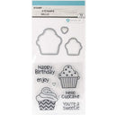 Hampton Art Hot Fudge Clear Stamp & Die Set