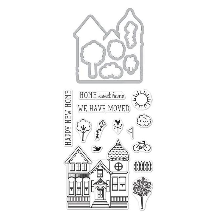 Hero Arts House Hero Stamp and Cut DC225