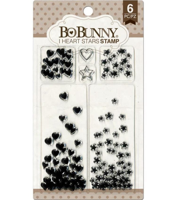 BoBunny I Heart Stars Stamps