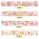 MoCard I Love Milk Tea PET Tape / Transparent Tape