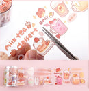 MoCard I Love Milk Tea PET Tape / Transparent Tape