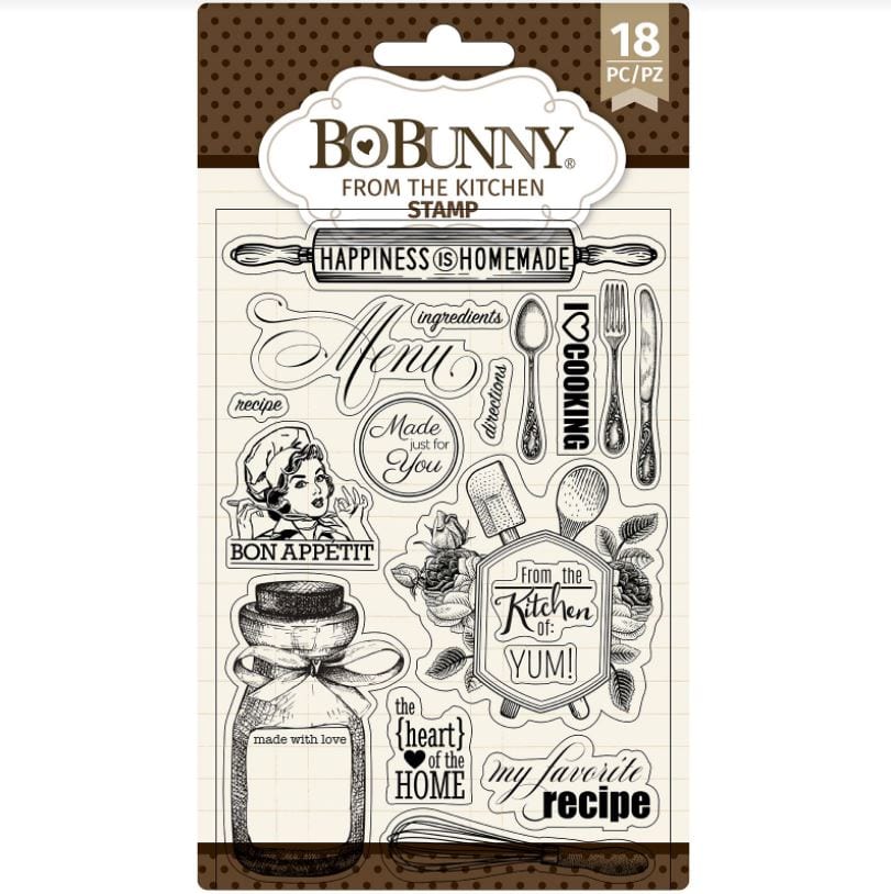 BoBunny From the Kitchen Stamps 4