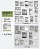 Infeel.Me Everyday Life PET and Paper Deco Sticker Flakes (30pcs)